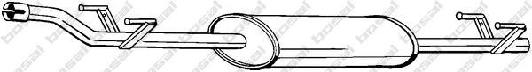 Резонатор BOSAL 288-231