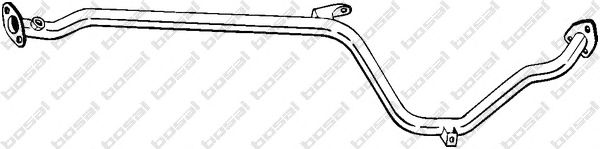 Труба выхлопного газа BOSAL 916-157