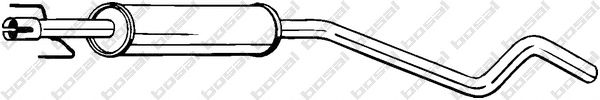 Резонатор BOSAL 286-475