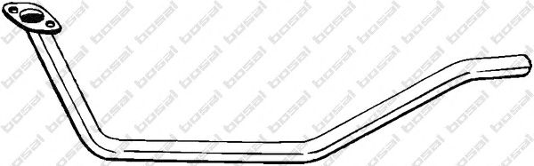 Труба выхлопного газа BOSAL 883-961