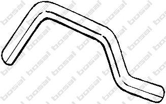 Труба вихлопного газу BOSAL 719-582