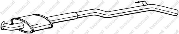 Резонатор BOSAL 283-547