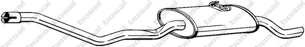 Глушитель BOSAL 282-817