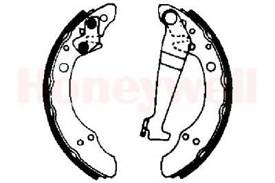 Тормозные колодки BENDIX 361260B
