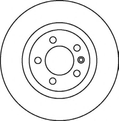 Тормозной диск BENDIX 562079B
