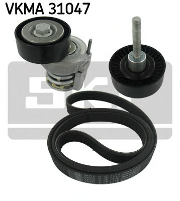 Комплект поликлинового ремня SKF VKMA 31047