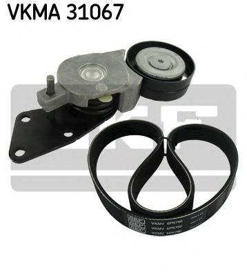 Комплект поликлинового ремня SKF VKMA 31067