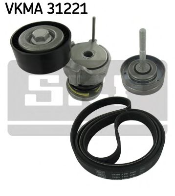 Комплект поликлинового ремня SKF VKMA 31221