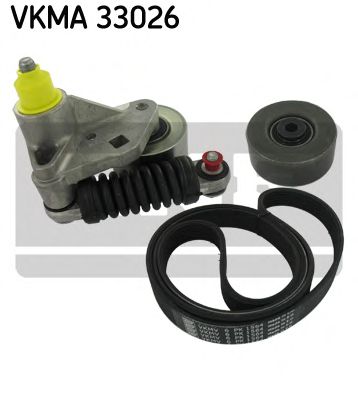 Комплект поликлинового ремня SKF VKMA 33026