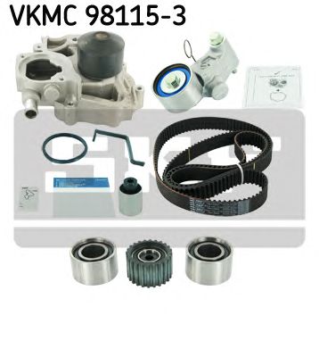 Помпа + комплект ГРМ SKF VKMC 98115-3