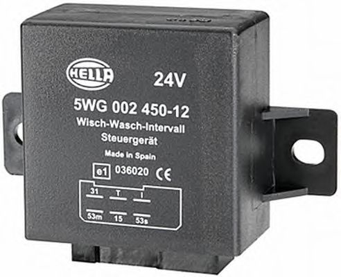 Реле, інтервал включення склоочисника HELLA 5WG 002 450-121