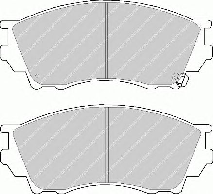 Тормозные колодки FERODO FDB1025