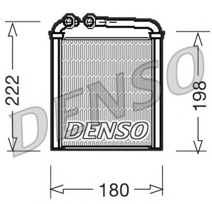 Радиатор отопителя DENSO DRR32005