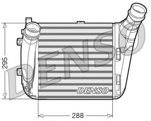 Интеркулер DENSO DIT02031