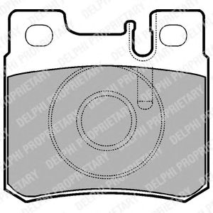 Тормозные колодки DELPHI LP946