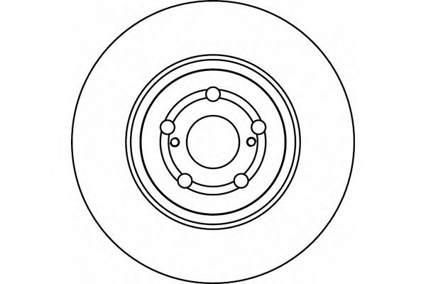 Гальмівний диск HELLA 8DD 355 111-651