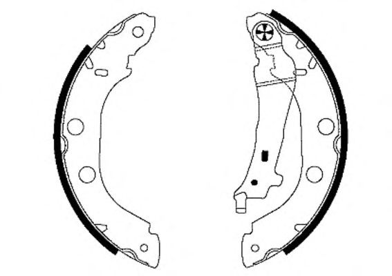 Тормозные колодки HELLA 8DB 355 001-751