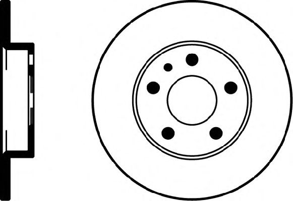 Тормозной диск HELLA 8DD 355 105-511 PRO