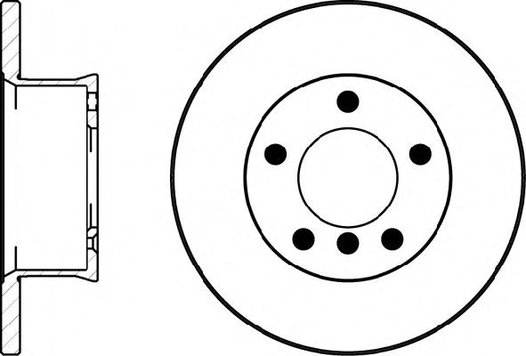 Тормозной диск HELLA 8DD 355 100-391