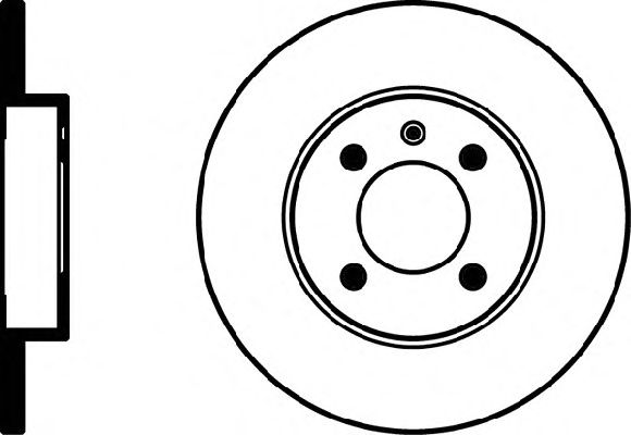Тормозной диск HELLA 8DD 355 101-641 PRO
