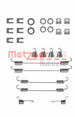 Монтажний комплект гальмівних колодок METZGER 105-0656
