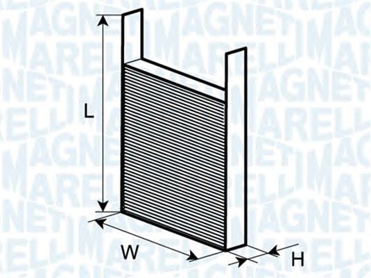 Фильтр салона MAGNETI MARELLI 350203061340