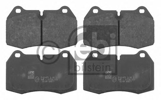 Тормозные колодки FEBI BILSTEIN 16109