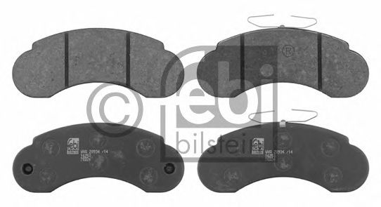 Тормозные колодки FEBI BILSTEIN 16250