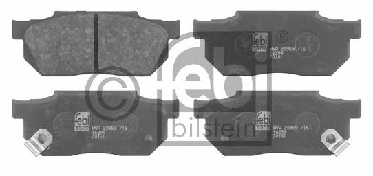 Тормозные колодки FEBI BILSTEIN 16299