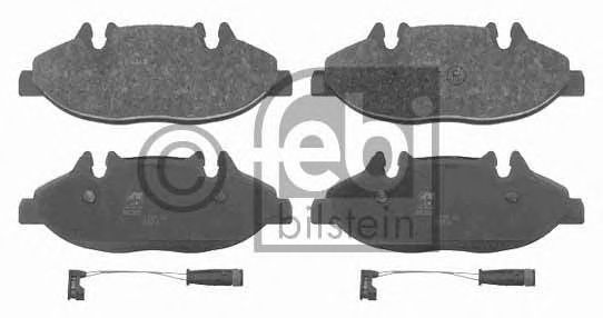 Тормозные колодки FEBI BILSTEIN 16487