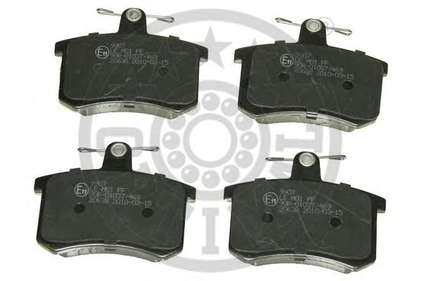 Тормозные колодки OPTIMAL 9907