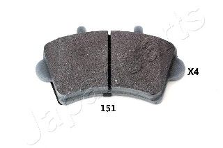 Тормозные колодки JAPANPARTS PA-151AF
