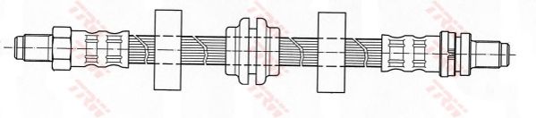 Гальмівний шланг TRW PHC284