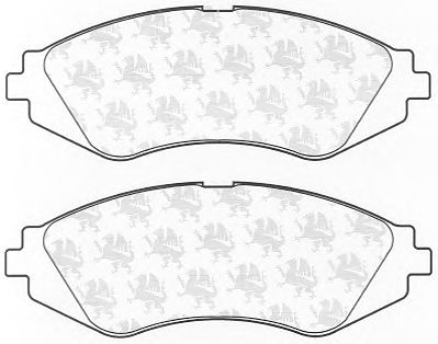 Тормозные колодки QH International BP1069