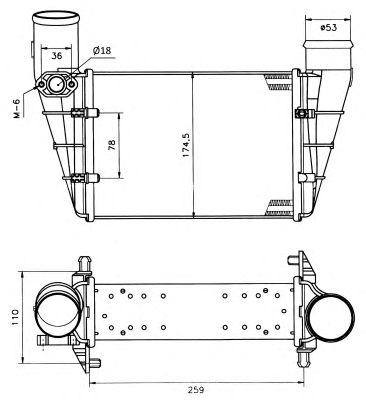 Интеркулер NRF 30127