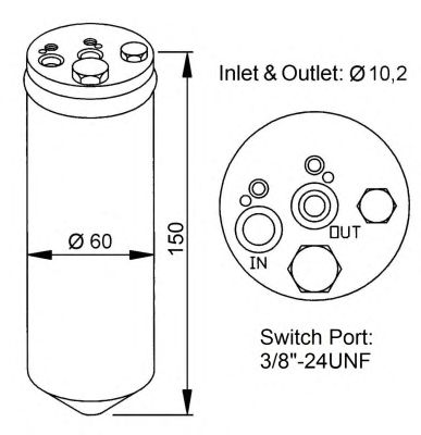 Осушитель кондиционера NRF 33137
