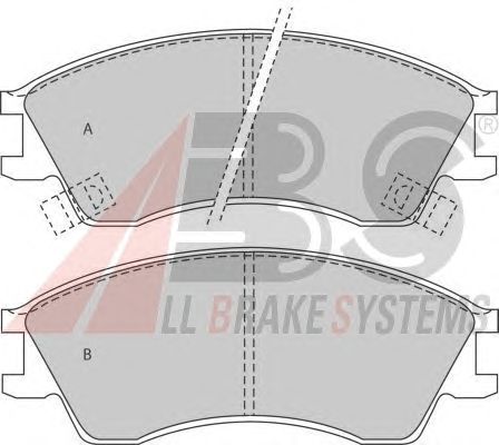 Тормозные колодки A.B.S. 36738