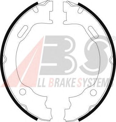 Тормозные колодки ручника A.B.S. 9142