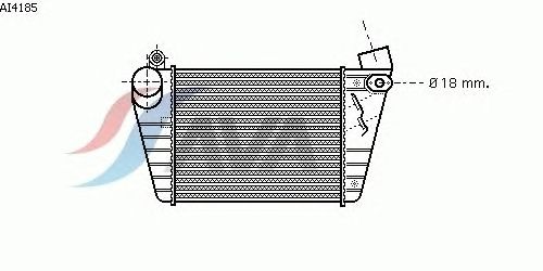 Интеркулер AVA QUALITY COOLING AI4185