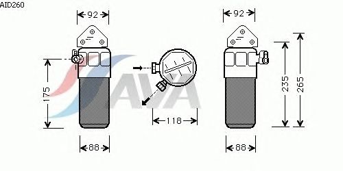 Осушитель кондиционера AVA QUALITY COOLING AID260