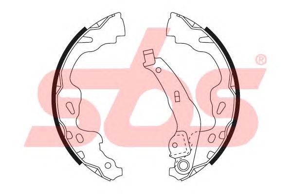 Тормозные колодки sbs 18492745705