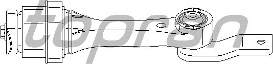 Подушки КПП TOPRAN 113 307