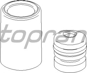Отбойник амортизатора TOPRAN 501 776