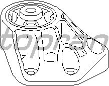 Подушка раздаточной коробки TOPRAN 113 370