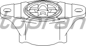 Опора стойки амортизатора TOPRAN 302 355