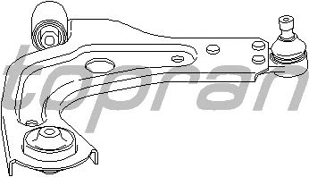 Рычаг подвески TOPRAN 301 645