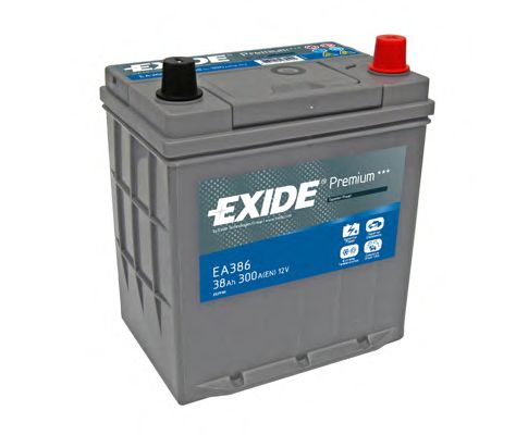 Стартерная аккумуляторная батарея EXIDE EA386 PREMIUM ***