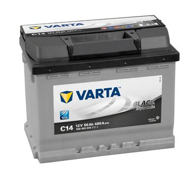 Стартерная аккумуляторная батарея VARTA 5564000483122 BLACK dynamic