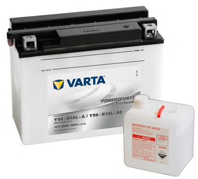 Стартерная аккумуляторная батарея VARTA 520012020A514 POWERSPORTS Freshpack