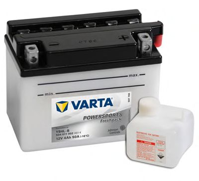 Стартерная аккумуляторная батарея VARTA 504011002A514 POWERSPORTS Freshpack